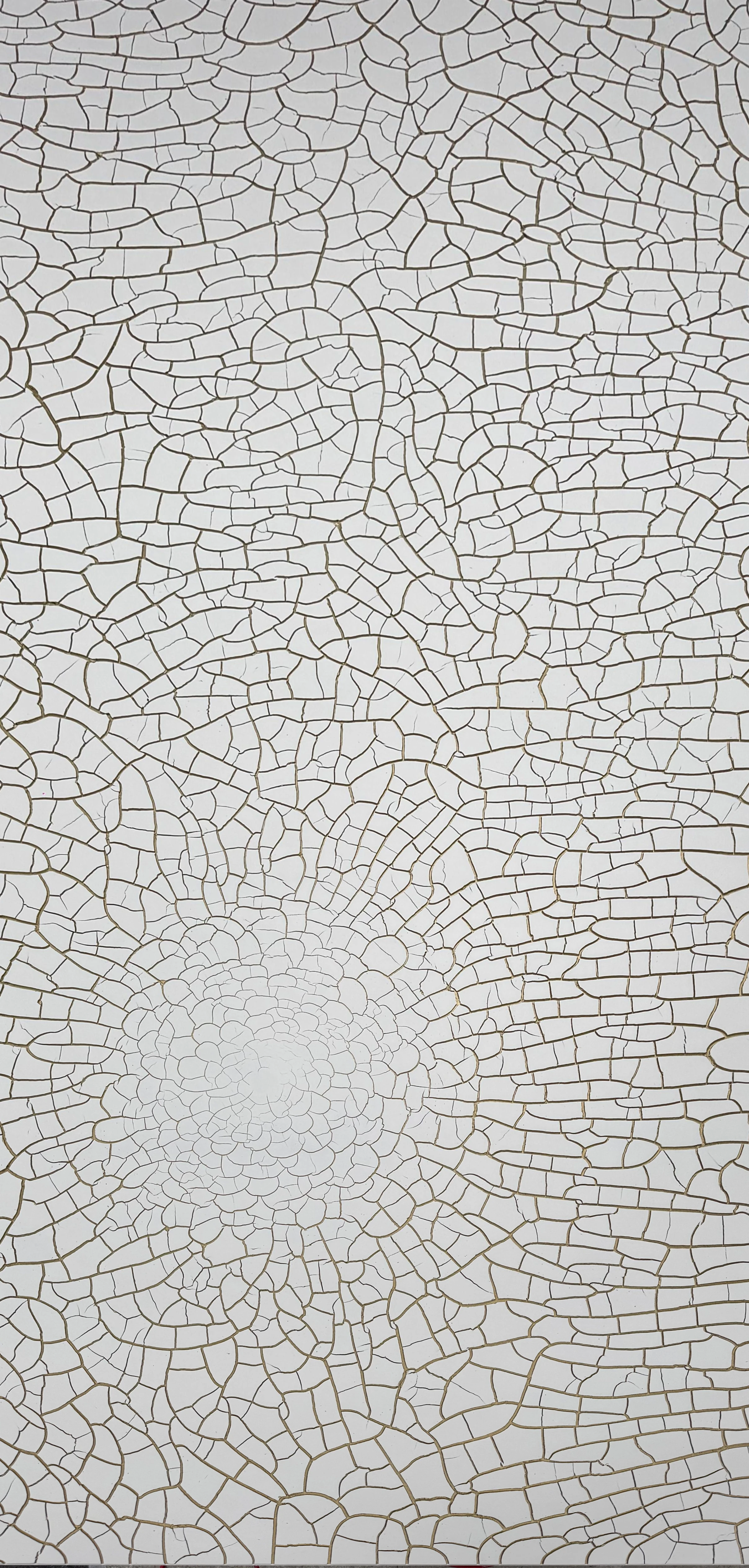 Crackle-Technik Paneel