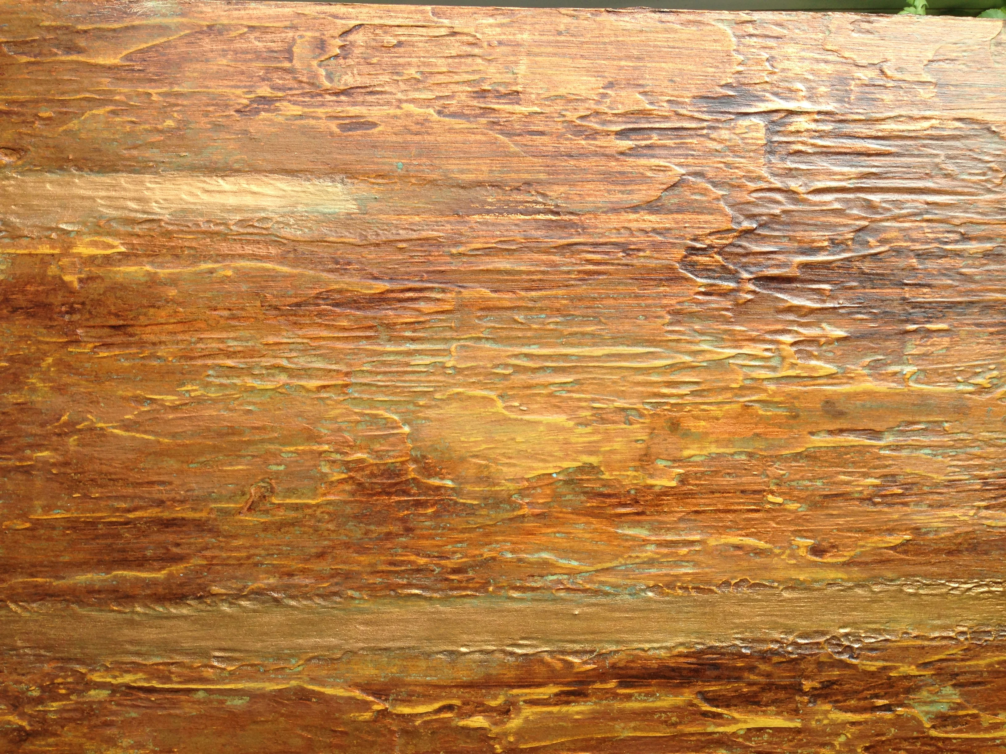 Bernstein Holzoptik — warme Naturfarbe