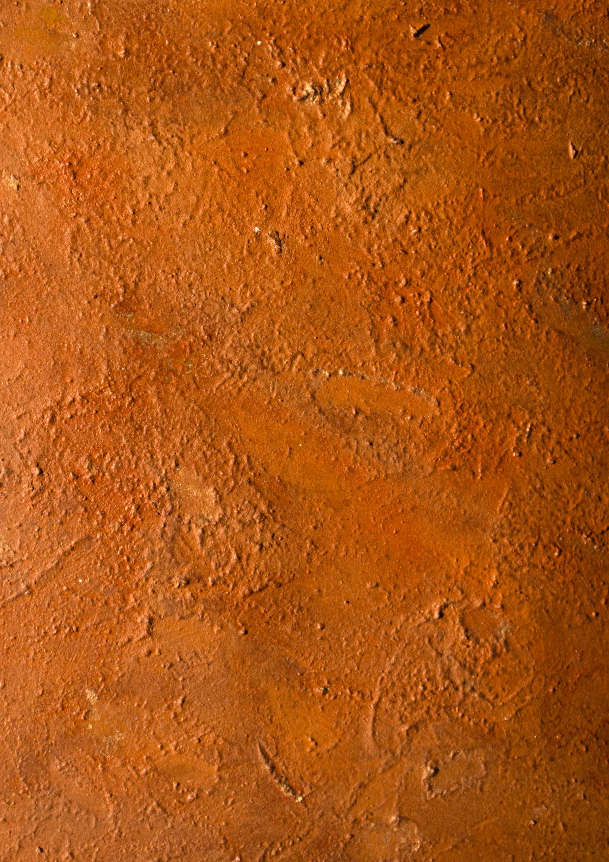 Terrakotta-Oberfläche in Naturfarbe