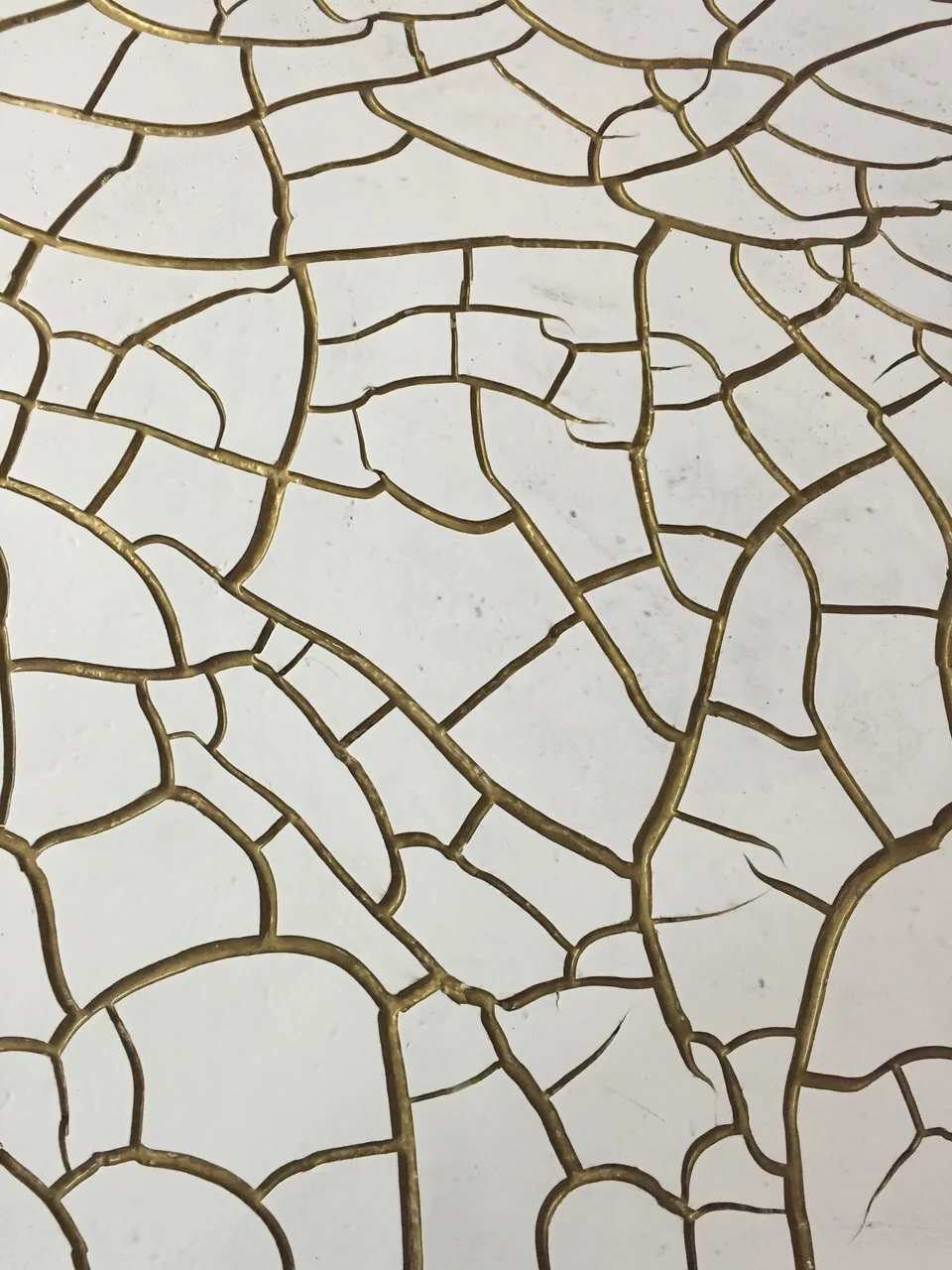 Craquelé Weiß-Gold Detail Shanghai