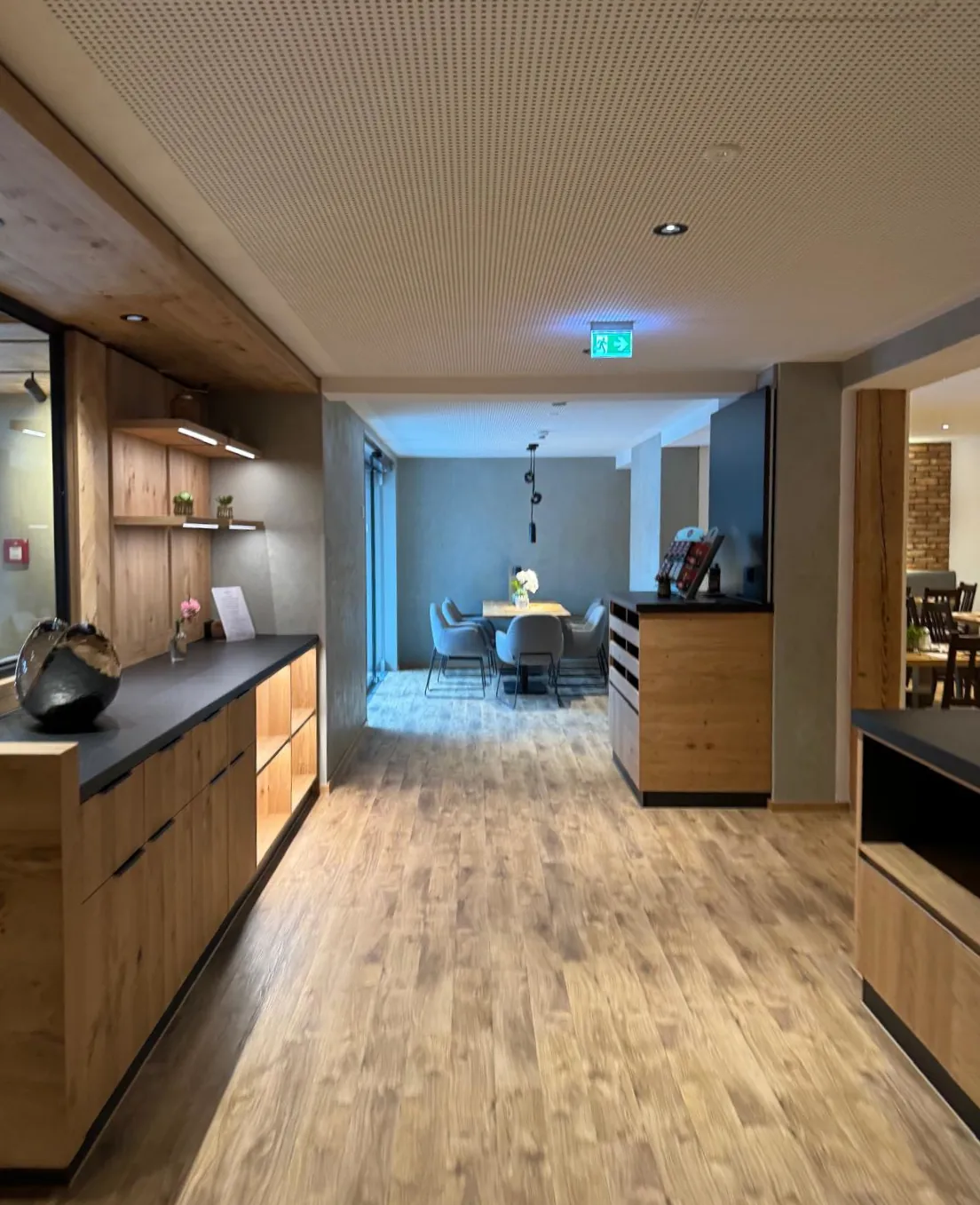 Marmorputz Korridor Hotel